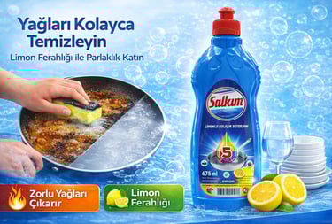 salkım 675 ml sıvı bulaşık deterjanı