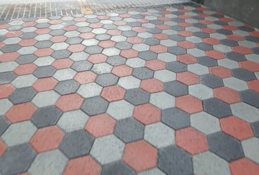 Paver colorido - Traço Blocos