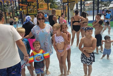 Children enjoying playground at Kids Land Daycare, Warminster