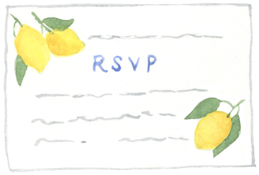 rsvp card
