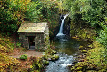 waterfalls and weirs of britain at photo dave
