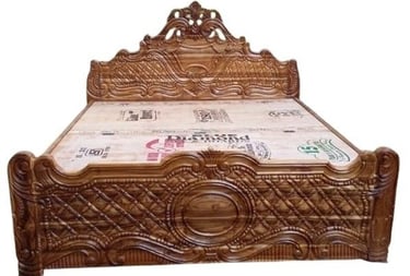 Teak Bed for Home Décor and Interior Styling