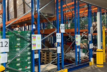 mobile pallet racking