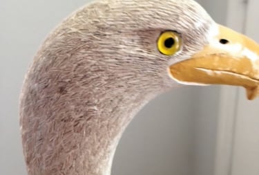 Bald Eagle cane by Tom Anstett