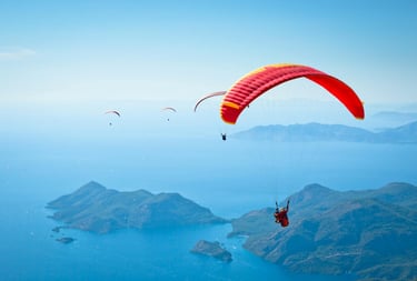 Paragliding in Turkey