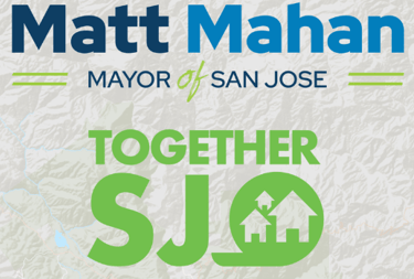 Logo of Mayor Matt Mahan and the Together SJ program