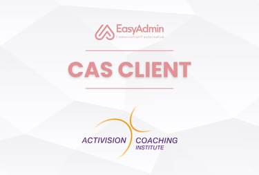 cas client easyadmin ingénierie de formation activision coaching