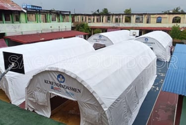 tenda pengungsi
