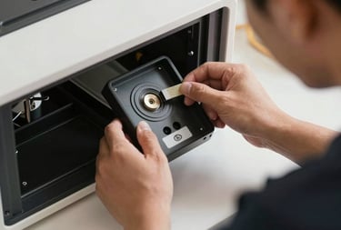 A Snackzia vending machine installed in a hospital corridor, offering quick snack access for staff and visitors.
