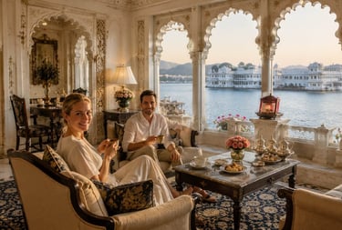 Signature suites at honeymoon palace hotel on lake