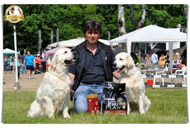 Winning couple in Sleepysong Kennel - Dewmist Salentino & Sleepysong Vine Illusion