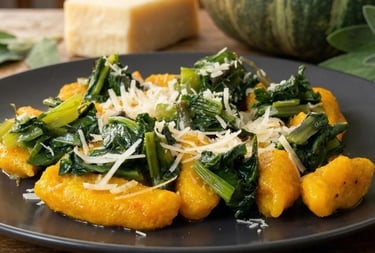 Come fare la ricetta vegetariana gnocchi di zucca