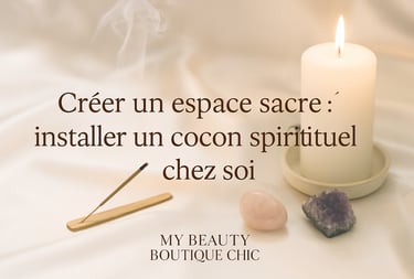Créer un espace sacré installer un cocon spirituel chez soi