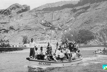 procesion del carmen en mogan 