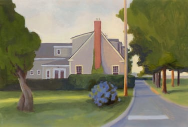 Ideally Situated - Painting by Michelle Darwin
