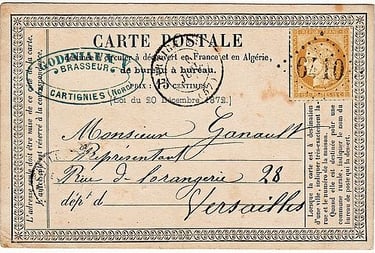 Losange Gros Chiffres 6410 et type 17.