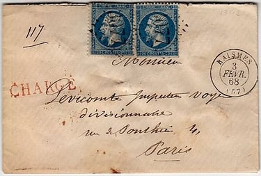 Losange Gros Chiffres 3077 et type 15.