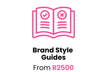 Brand Style Guides from R2500