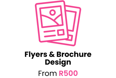 Flyers and Brochures from R500