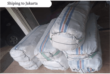 Tas anyaman jali jali handmade siap dikirim ke Jakarta oleh Craftvitas Indonesia