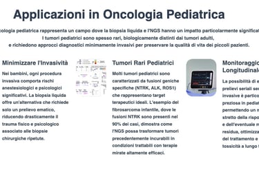 Oncologia Pediatrica Applicazioni