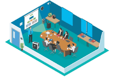 ilustrasi ruang meeting