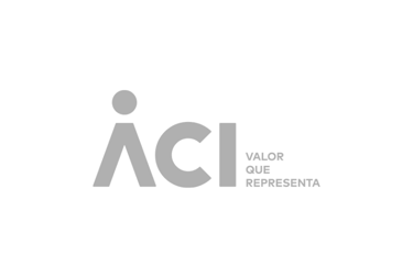 Emblema da ACI Associação Comercial, parceira da Caran Contabilidade.