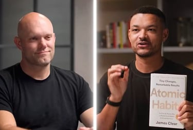 james clear y steven bartlett