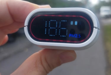 Medida pm2.5 Bali