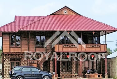 Genteng uPVC Royal Roof untuk Rumah Tinggal di Tanjung Kelayang, Pulau Belitung