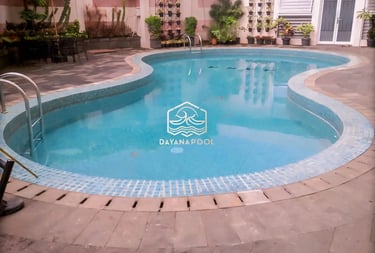 kolam renang outdor yang dibuat oleh dayanapool