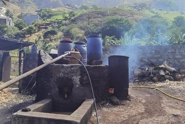 Santo Antao Rum Distillery in Cape Verde