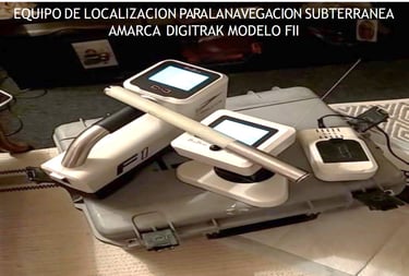 Equipos de localizaciòn para navegaciòn subterranea