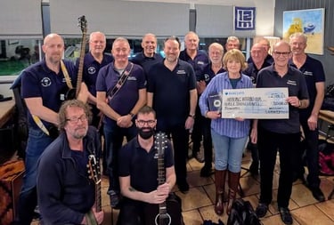 Nelson's charity cheque