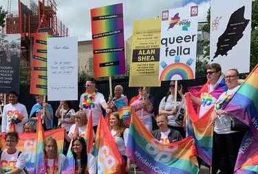 The Isle of Man's first Pride festival was held in 2021