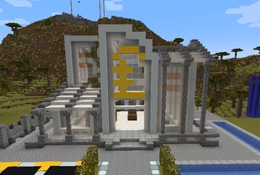 banca, bank, /warp banca, plugin, server, survival, minecraft, crossplay, albenere