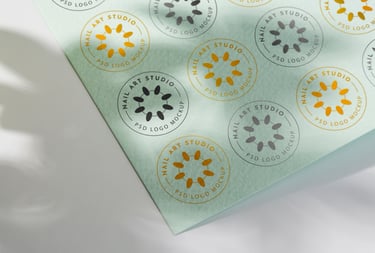 Feuilles de stickers