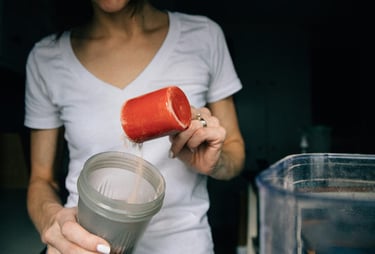 contaminated protein powder