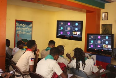 Photo de l'Assemblée générale assistance des commissaires du Département Ouest Intérieur