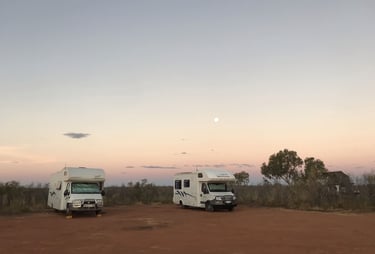 Caravanas en áreas de descanso en Australia