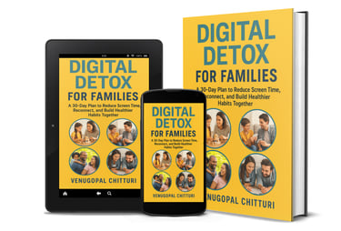 digital detox for families book cover image