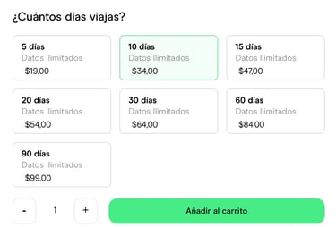 Paquetes de datos para viajar a Estados Unidos con Holafly