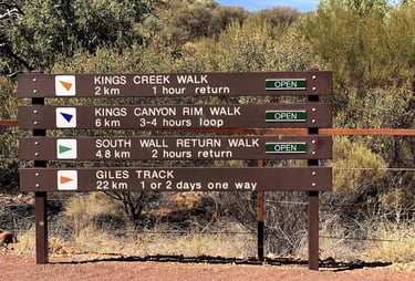 Caminatas en Kings Canyon