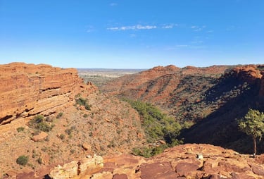 Kings canyon, en el centro de australia