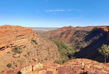Vistas desde Kings canyon rim walk