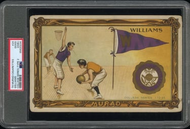 1910-11 Murad Williams College Basketball Type 2 T6 Cigarettes