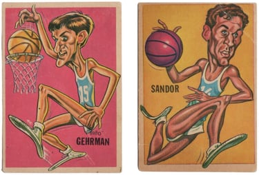 1967 Figuritas Crack Sport Basquetball Basketball Cards