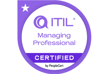 itil managing professional itsm Certyficate