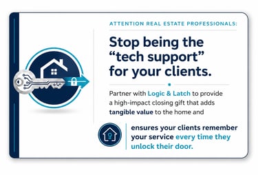 Logic & Latch Realtor Partnership Program Call-to-Action for Lakewood Ranch real estate professional