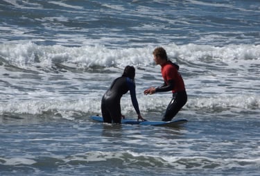 Private surf lessons page